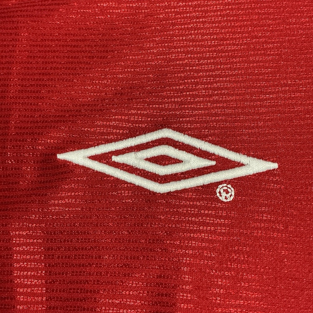 Manchester United 00/01 Retro Umbro Jersey V. NISTELROOY 10 size Extra Large - Picture 5 of 12